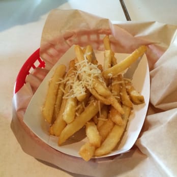 Clocked - Parmesan and garlic fries for $3.25.  Not worth it - Diners Near Me - Athens, Georgia