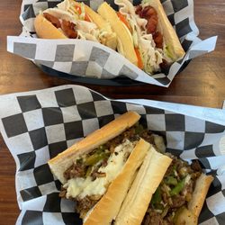 Joe's Deli and Cheesesteaks - Turkey club and Philly cheese steak