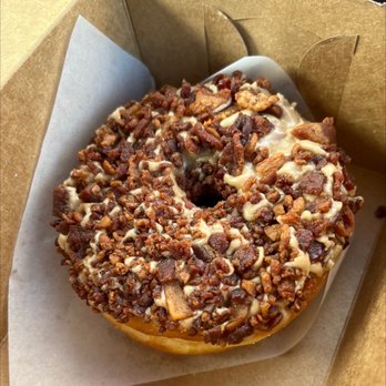 Manley's Donut Shop - Maple Bacon Donut - Donuts Near Me - San Jose, California