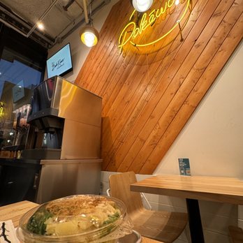 Pokeworks - a salad in a bowl on a table - Salad Near Me - Tempe, Arizona Pokeworks - a salad in a bowl on a table - Salad Near Me - Tempe, Arizona