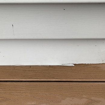 iFixit Handyman Services - This is how the siding is left on our deck - Handyman Near Me