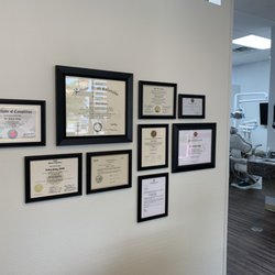 Carrollton Dentistry - Doctor's certificates and licenses