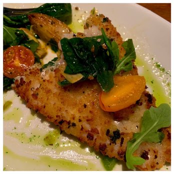 Real Seafood Company Toledo - Walleye Milanese halfway through Delicious ! - Seafood Near Me - Toledo, Ohio Real Seafood Company Toledo - Walleye Milanese halfway through Delicious ! - Seafood Near Me - Toledo, Ohio