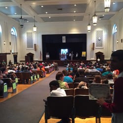 Frederick Law Olmsted Academy North - In the auditorium