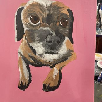 Muse Paintbar - Final product! - Art Classes Near Me - Virginia Beach, Virginia