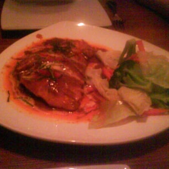 Pink Pepper - Poached salmon with steamed veggies - Thai Near Me - Los Angeles, California
