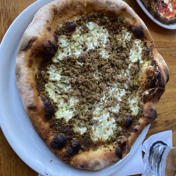 Volturno - Pistachio pesto pizza - Pizza Near Me - Worcester, Massachusetts