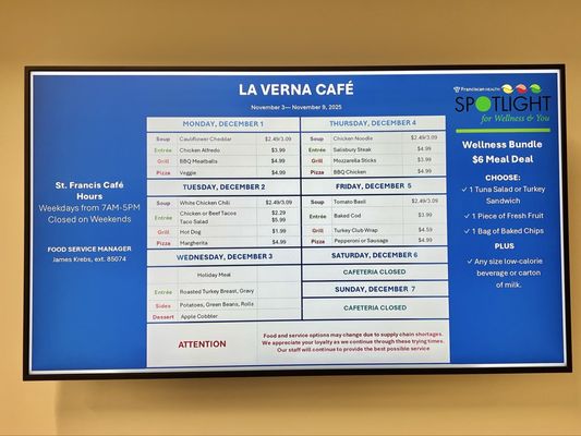 Menu photo 2 La Verna Cafe Carmel, IN