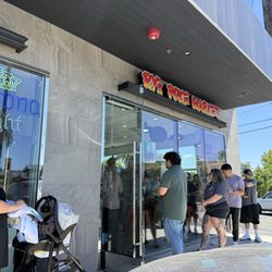 A line out the door.