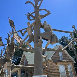 Garden of Eden - You'll get a paper guide to explain what all the statues are/mean