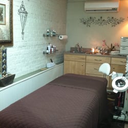 Merle Norman Cosmetic Studio & Spa - Private spa room for facials and waxing.