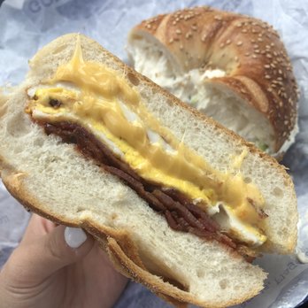Goldberg's Famous Bagels - Bacon egg and cheese - Bagels Near Me - Glen Rock, New Jersey Goldberg's Famous Bagels - Bacon egg and cheese - Bagels Near Me - Glen Rock, New Jersey