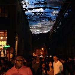 Flux Night - Sky and land inversion piece