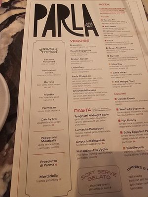 Menu photo 8 Parla New York, NY Menu photo 8 Parla New York, NY