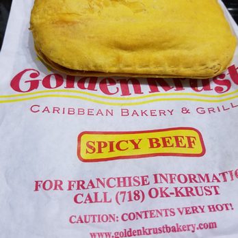 Golden Krust - Spicy Beef Patty - Caribbean Near Me - Houston, Texas Golden Krust - Spicy Beef Patty - Caribbean Near Me - Houston, Texas