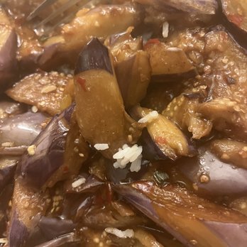 ChopstiX Chinese Cuisine - Spicy Garlic Eggplant prepared vegan - Chinese Near Me - Albuquerque, New Mexico ChopstiX Chinese Cuisine - Spicy Garlic Eggplant prepared vegan - Chinese Near Me - Albuquerque, New Mexico