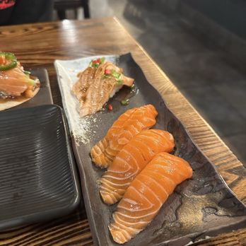 Chobop - Torched Salmon Belly Sushi - Sushi Bars Near Me - Costa Mesa, California