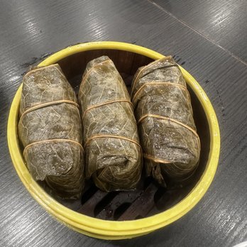 Chef Tony Dim Sum - Sticky rice in Lotus leaf - Dim Sum Near Me - Arcadia, California Chef Tony Dim Sum - Sticky rice in Lotus leaf - Dim Sum Near Me - Arcadia, California