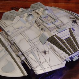 Cylon Raider 1/32nd scale model from the Original Battlestar Gallactica Series. Cylon Raider 1/32nd scale model from the Original Battlestar Gallactica Series.