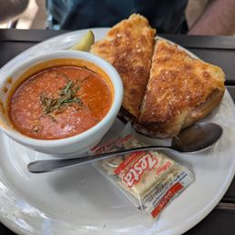 Grilled Cheese & Tomato Soup
