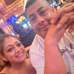 The man of the house, my sweetheart, and me