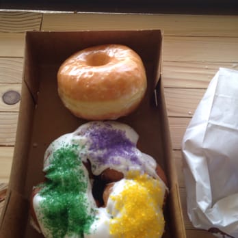 Kais Donuts - King cake donut! - Donuts Near Me - Bryan, Texas