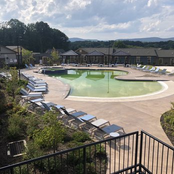 The Station State College - Just days after pool opened... Broken and green with no sign of repair yet just like other amenities - University Housing Near Me - State College, Pennsylvania