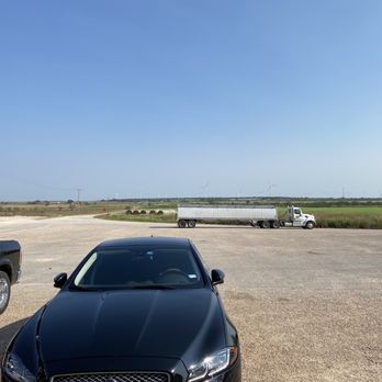 Jacoby's Cafe - View leaving the restaurant - Burgers Near Me - Melvin, Texas