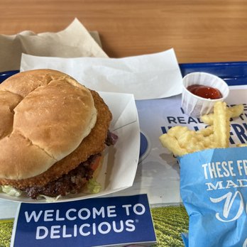 Culver's - The whole meal minus my drink - Fast Food Near Me - Plymouth, Minnesota