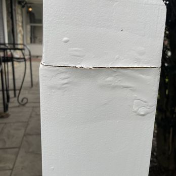 Dtm Painting - Rotting wood and an open seem where the repair was. - Handyman Near Me Dtm Painting - Rotting wood and an open seem where the repair was. - Handyman Near Me