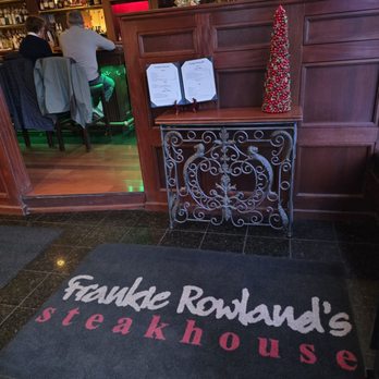 Frankie Rowland's Steakhouse - The floor mat of the restaurant. - Steakhouses Near Me - Roanoke, Virginia Frankie Rowland's Steakhouse - The floor mat of the restaurant. - Steakhouses Near Me - Roanoke, Virginia