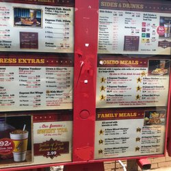 Chicken Express - Drive thru menu