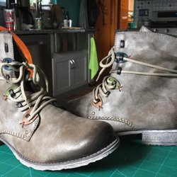Golden Shoes - Rieker boots that followed me home in 2018