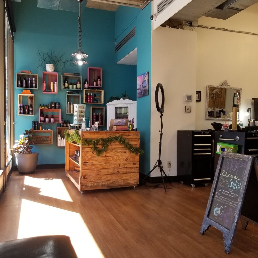 The Strand Salon - Check in/out counter and hair products for sale - Blow Dry/Out Services Near Me - Chattanooga, Tennessee The Strand Salon - Check in/out counter and hair products for sale - Blow Dry/Out Services Near Me - Chattanooga, Tennessee