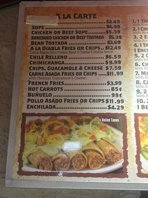 Menu photo 6 Cotijas Mexican Food Lemon Grove, CA