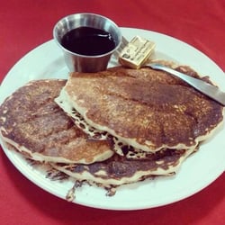 Bears Cafe - We have a complete breakfast menu with Munns Morning Muffins, Breakfast Burritos, Hot Plates with Hot Rolls, and Short Stacks of Pancakes.