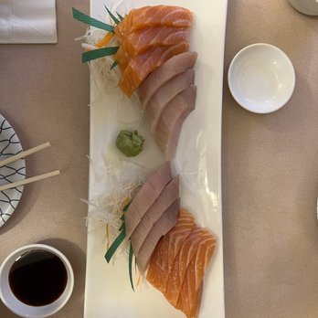 Kazoo Restaurant - Salmon and yellowtail sashimi - Japanese Near Me - San Jose, California Kazoo Restaurant - Salmon and yellowtail sashimi - Japanese Near Me - San Jose, California