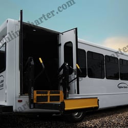 Highline Charter - Our White Executive FORD E-450 (ADA ) Minibus is comfortably seat up to 22 passengers