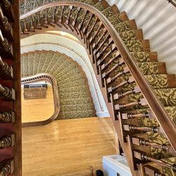 Chase County Courthouse - Stairs of the courthouse