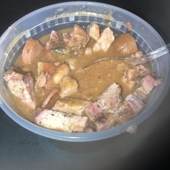 Big G's Barbecue - Chili beans with tri-tip bowl. - Caterers Near Me