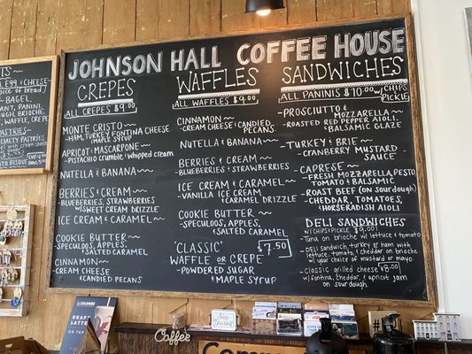 Menu photo 2 Johnson Hall Coffee House Hulmeville, PA