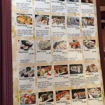 Sushi Hook - Rolls Menu #2 - Sushi Bars Near Me - Sacramento, California Sushi Hook - Rolls Menu #2 - Sushi Bars Near Me - Sacramento, California