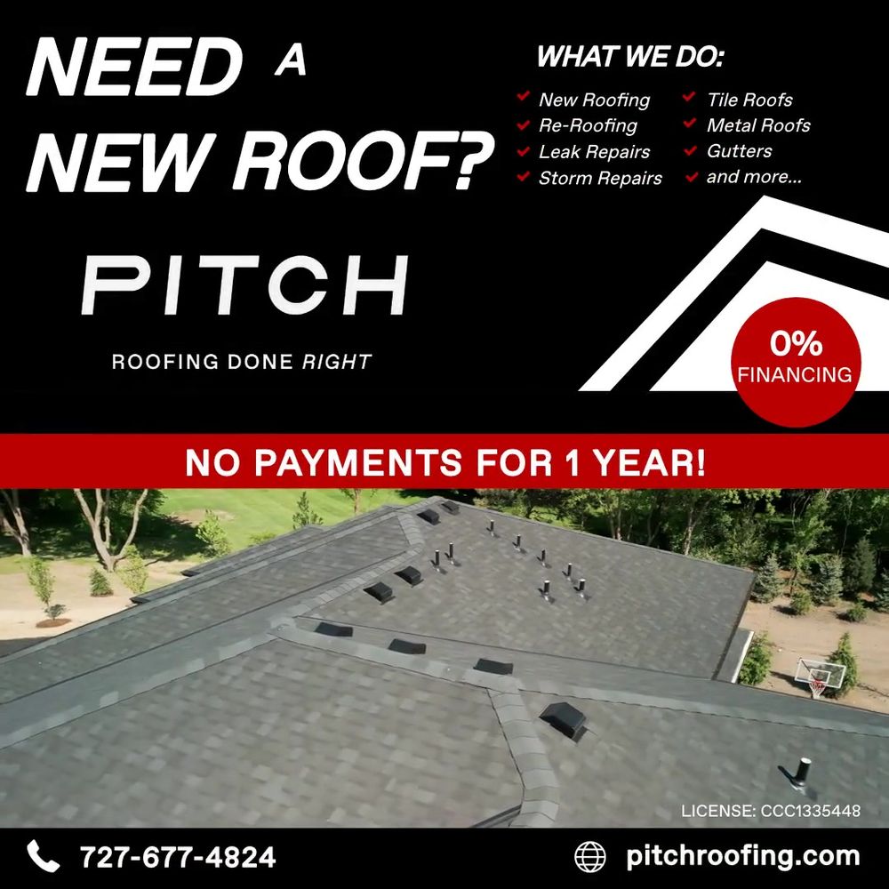 Slide of PITCH Roofing