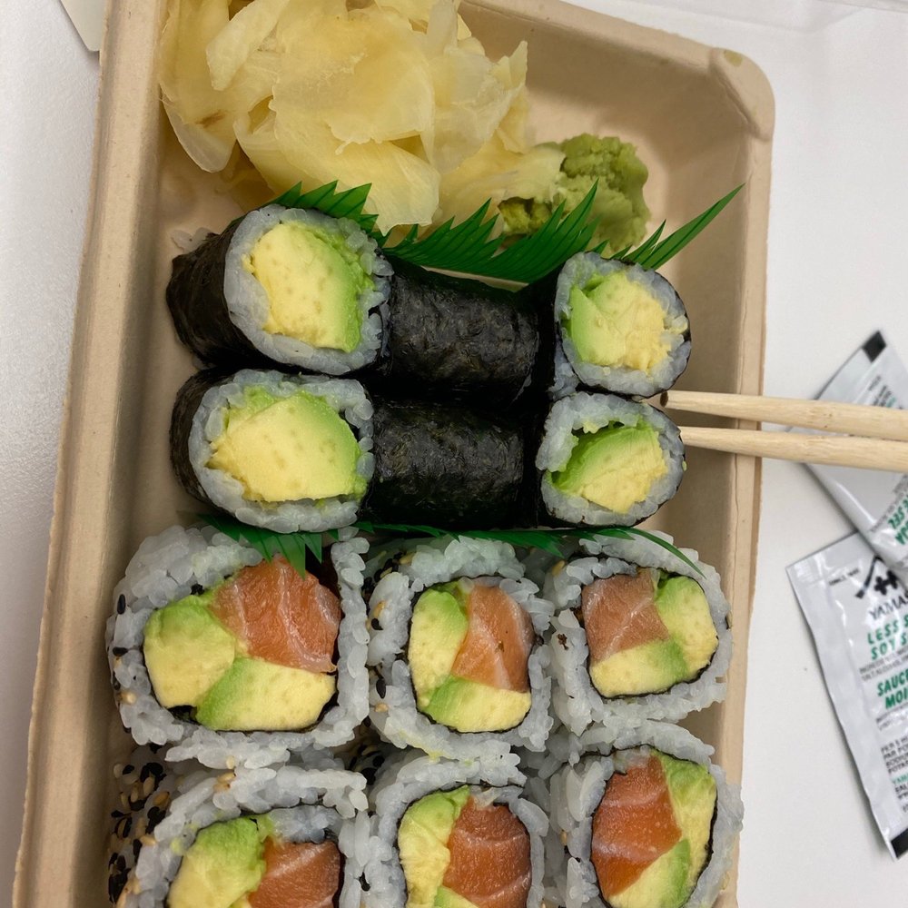 MomenTea Kitchen - Salmon Avocado Roll and Avocado Roll - Poke Near Me - New York, New York MomenTea Kitchen - Salmon Avocado Roll and Avocado Roll - Poke Near Me - New York, New York