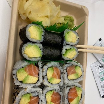 Momen Tea - Salmon Avocado Roll and Avocado Roll - Poke Near Me - New York, New York