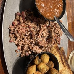 Clark's Outpost Restaurant - Chopped brisket plate