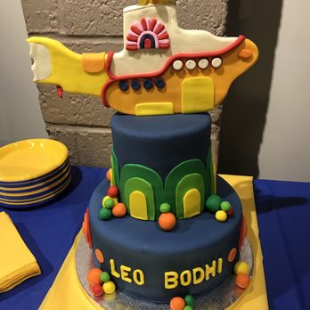 Gammie Cakes - a yellow submarine cake - Custom Cakes Near Me - Pleasantville, New York Gammie Cakes - a yellow submarine cake - Custom Cakes Near Me - Pleasantville, New York