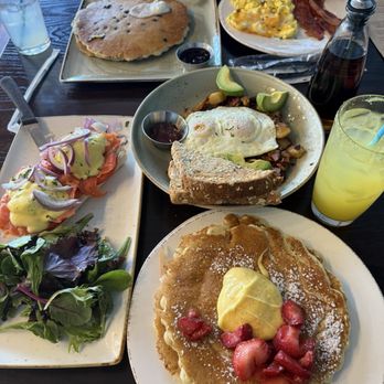 First Watch - Farmhouse Hash/ blueberry pancakes /Lemon Ricotta Pancakes Side Two Eggs Smoked Salmon & Roasted Vegetable Frittata lemon Pineapple Express - Breakfast & Brunch Near Me - Raleigh, North Carolina First Watch - Farmhouse Hash/ blueberry pancakes /Lemon Ricotta Pancakes Side Two Eggs Smoked Salmon & Roasted Vegetable Frittata lemon Pineapple Express - Breakfast & Brunch Near Me - Raleigh, North Carolina