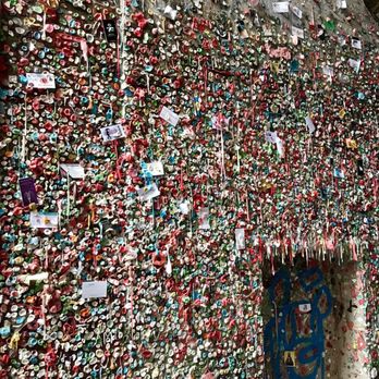 The Gum Wall - Local Flavor Near Me - Seattle, Washington The Gum Wall - Local Flavor Near Me - Seattle, Washington
