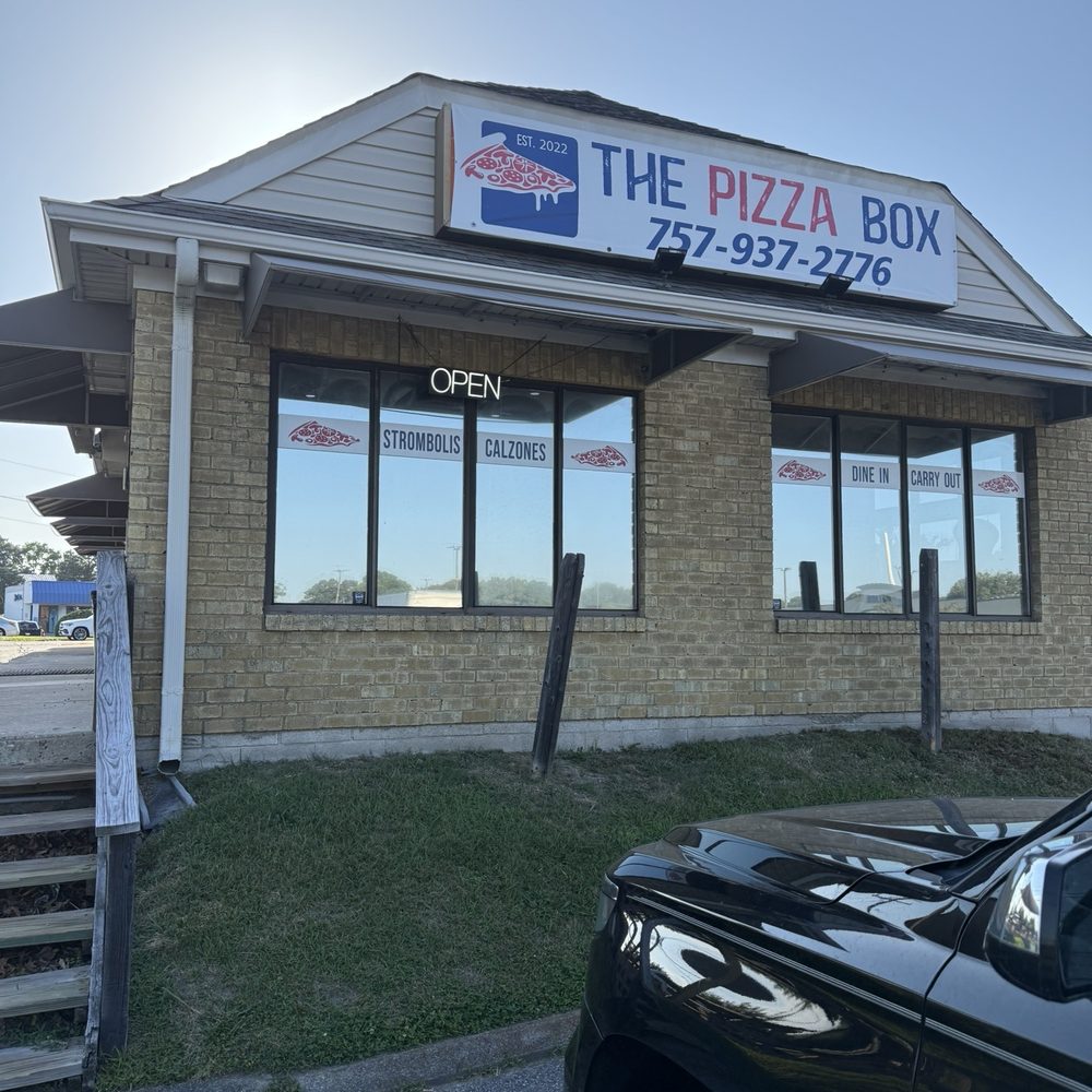 The Pizza Box - Front of restaurant - Pizza Near Me - Virginia Beach, Virginia The Pizza Box - Front of restaurant - Pizza Near Me - Virginia Beach, Virginia